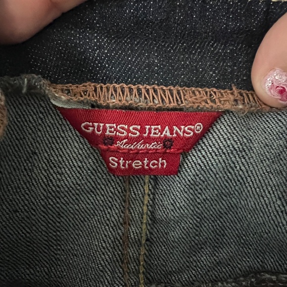 Guess Jean Stretch Button Straight Jean - Picture 5 of 6